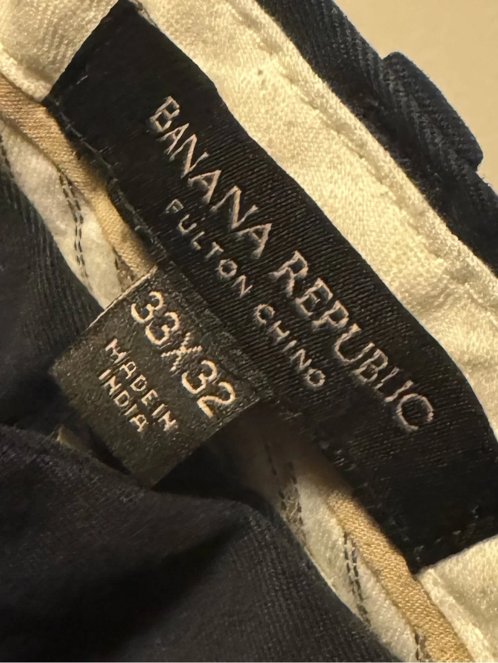 Banana Republic Dark Navy Men's Dress Pants